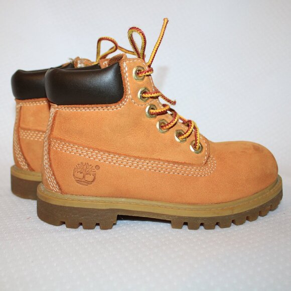 Timberland Premium Toddler Waterproof Classic Wheat Boot Little Kid Size 9 - Picture 2 of 13